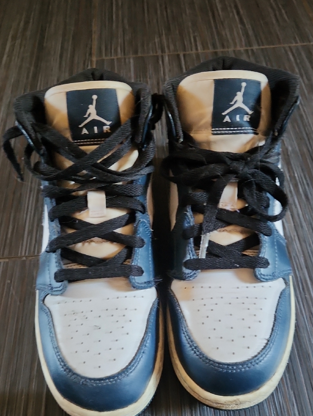 Jordan Youth Sneakers in White and Black